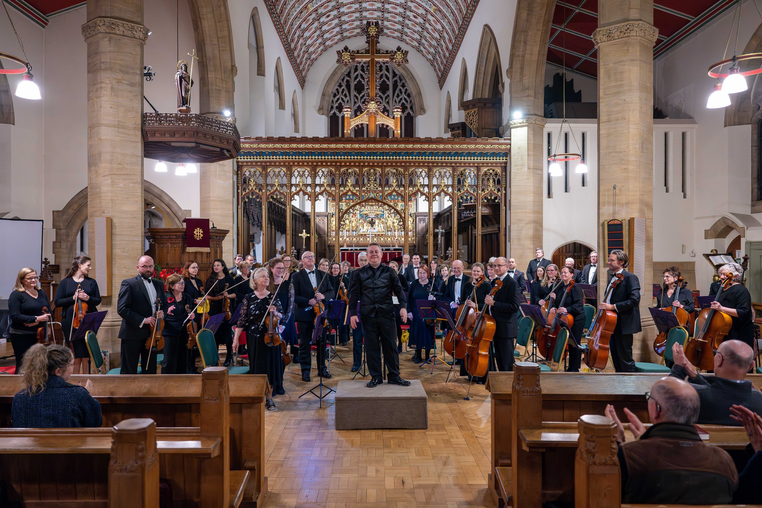 Wimbledon Symphony Orchestra in performance